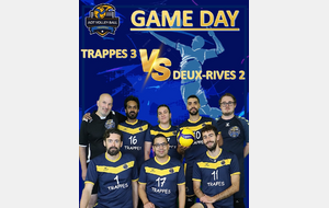 GAME DAY - 30 septembre ! Trappes 3 VS Deux-Rives 2 (À domicile)