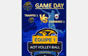 GAME DAY - 02 Octobre ! Trappes 1 VS Carrières 1 (À domicile)