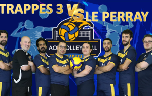 Le 08 Octobre Match poule 6 : Trappes 3 VS Le Perray 5 (déplacement)
