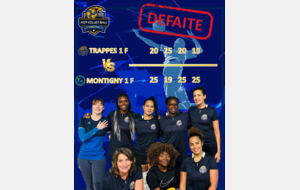 DEFAITE de TRAPPES 1 F contre MONTIGNY 1 F