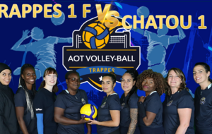 Le 24 Novembre Match poule 1 F : Trappes 1 F VS Chatou 1 F (domicile)