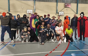 Retour photos sur le tournoi interne d’ Halloween 2025
