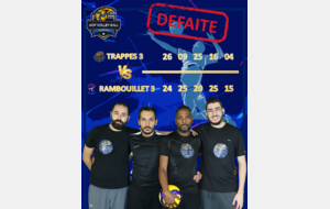 DEFAITE de TRAPPES L contre RAMBOUILLET 3 L