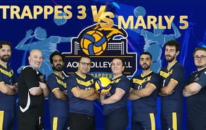 Match poule 6 : Trappes 3 VS Marly 5 (domicile)