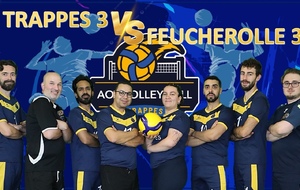 Match poule 6 : Trappes 3 VS Feucherolle 3 (domicile)