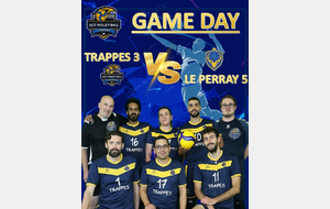 Match poule 6 : Trappes 3 VS Le Perray 5 (déplacement)