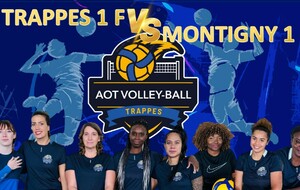 Match poule 1 Féminine : Trappes 1 F VS Montigny 1 F (domicile)