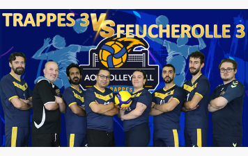 Le 4 Décembre : Match poule 6 : Trappes 3 VS Feucherolle 3 (domicile)