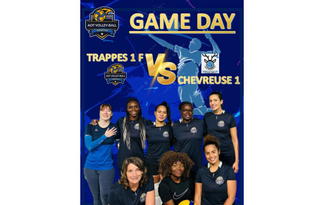GAME DAY - 29 septembre🏐Trappes 1 F VS Chevreuse 1 ! En Déplacement