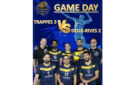 GAME DAY - 30 septembre ! Trappes 3 VS Deux-Rives 2 (À domicile)