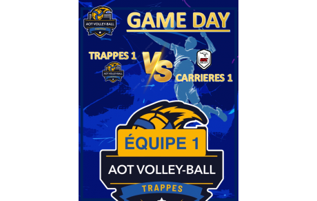 GAME DAY - 02 Octobre ! Trappes 1 VS Carrières 1 (À domicile)