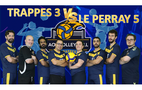 Le 08 Octobre Match poule 6 : Trappes 3 VS Le Perray 5 (déplacement)