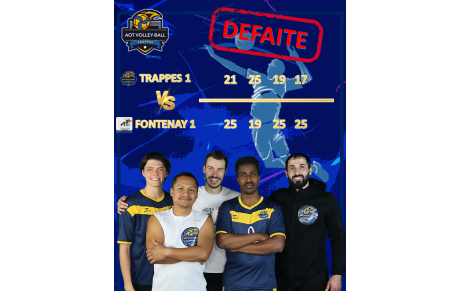 DEFAITE de TRAPPES 1 contre FONTENAY 1