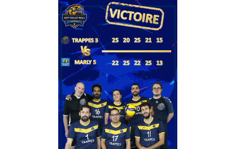VICTOIRE de TRAPPES 3 contre MARLY 5
